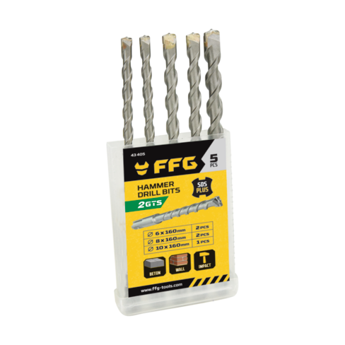 FF Group Drill Bit Sets (Masonry & SDS Plus)