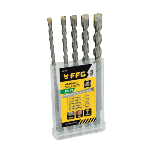 FF Group Drill Bit Sets (Masonry & SDS Plus)