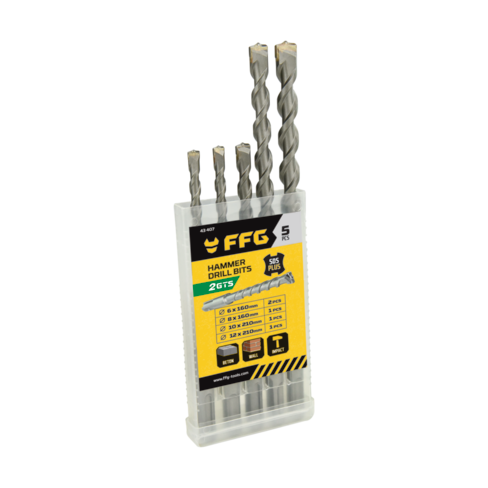 FF Group Drill Bit Sets (Masonry & SDS Plus)