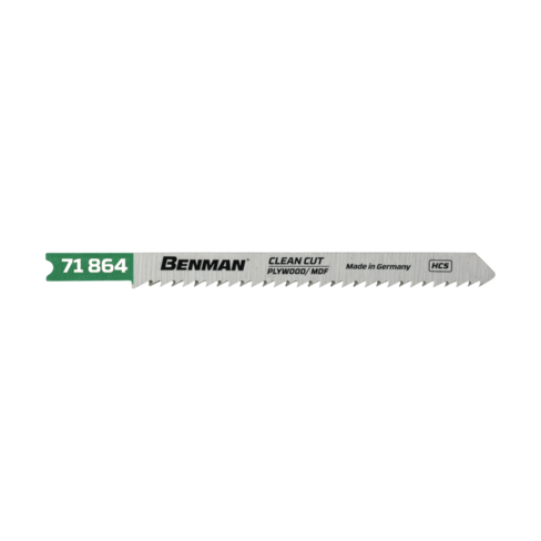Benman Jigsaw Blades 5 Piece Sets (Wood, Metal & Multi-Material)