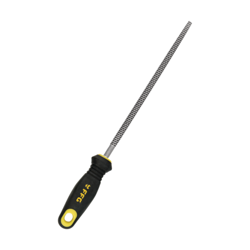 FF Group Wood Rasps with Handle 110mm (Flat, Half Round and Round Cuts)