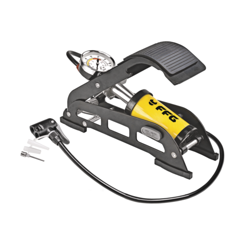 FF Group Foot Pumps with Gauge (Single & Twin Barrel)