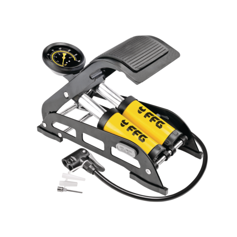 FF Group Foot Pumps with Gauge (Single & Twin Barrel)