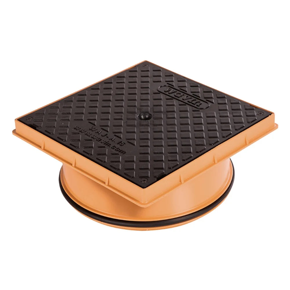 PVC Sewer Access Junction Cover & Frame 300 x 300mm