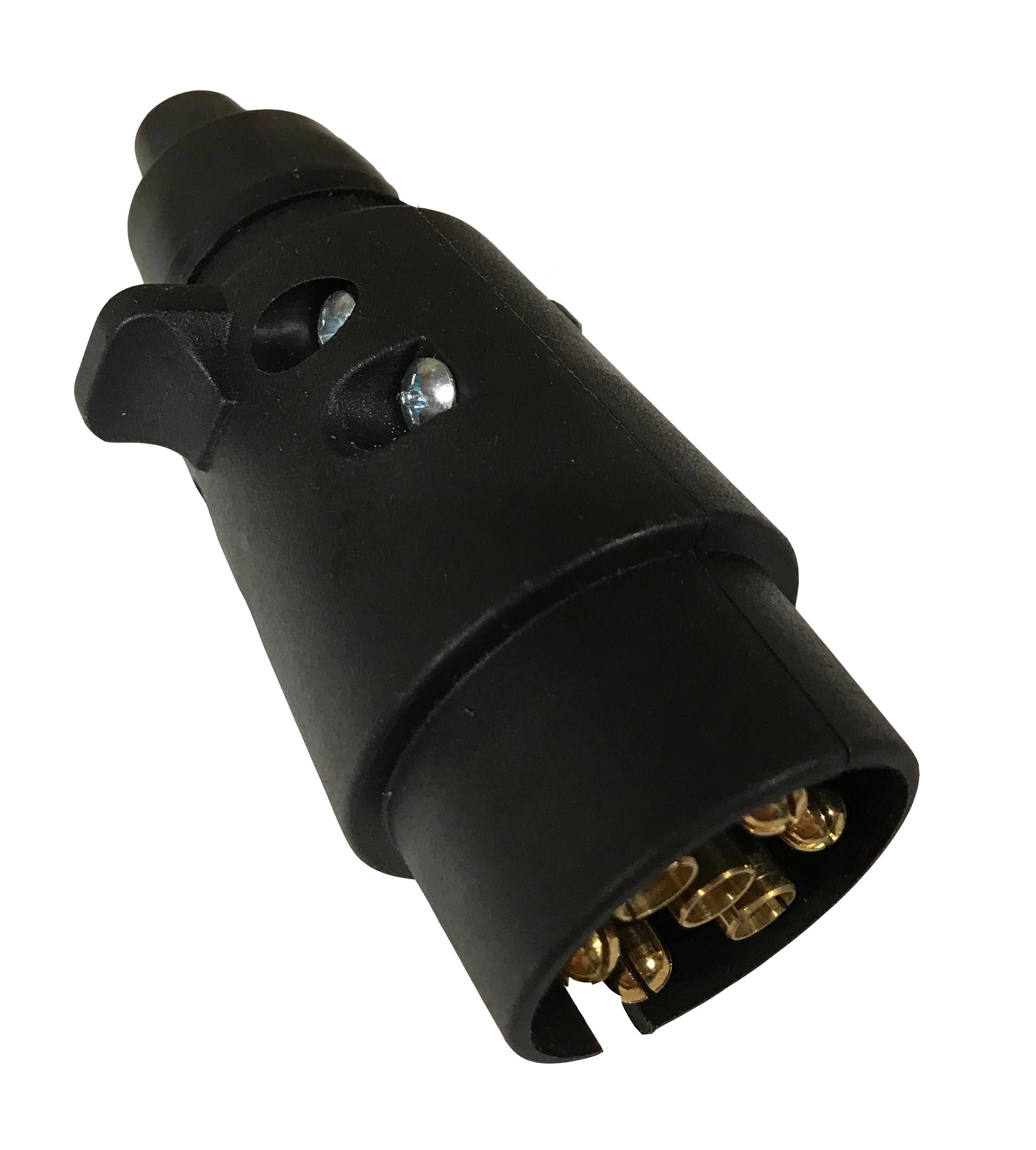 Plug 7 Pin Male Plastic Fpack