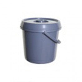 Plastic Pail with Lid 14L