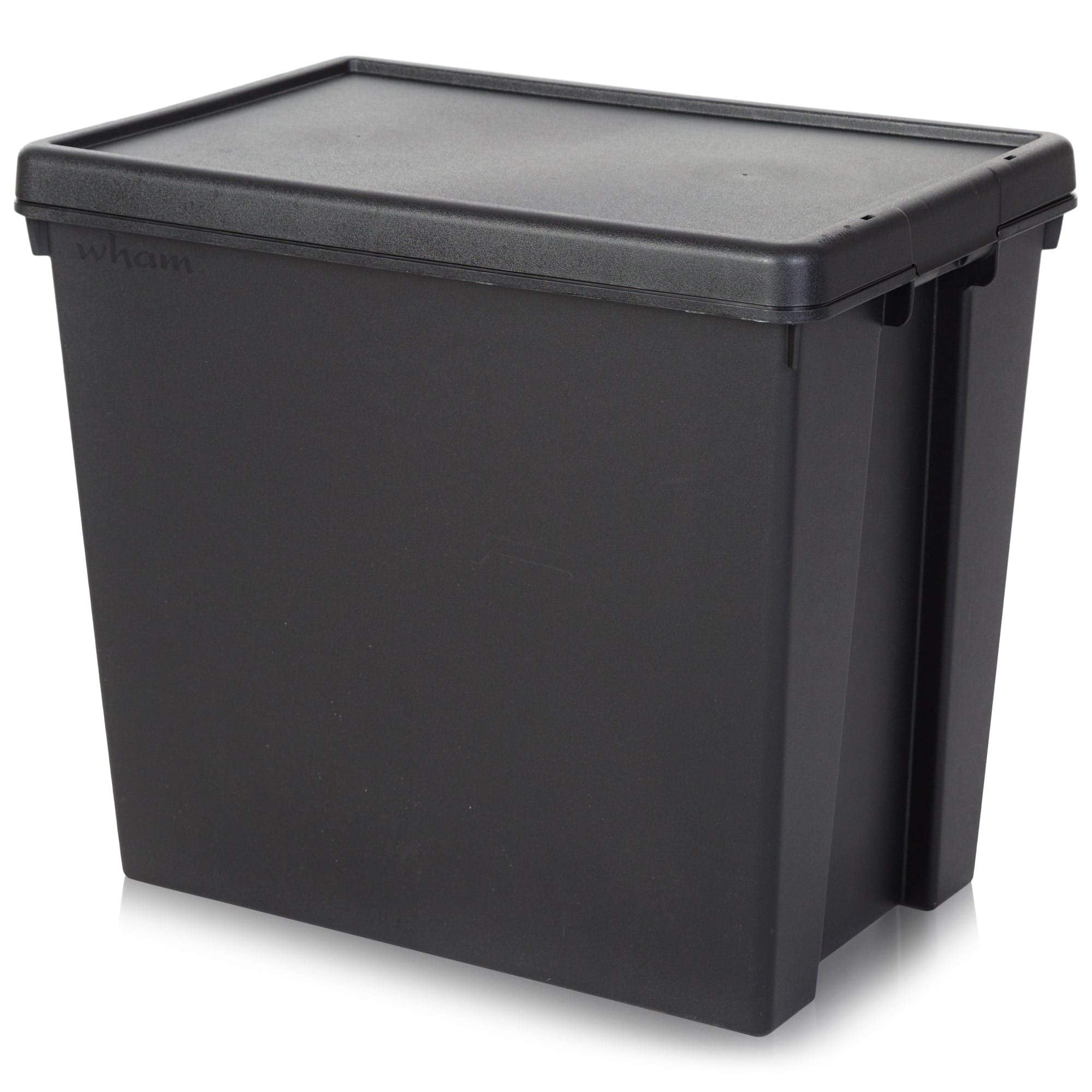 Wham Bam Heavy Duty Box & Lid-Black-Upcycled