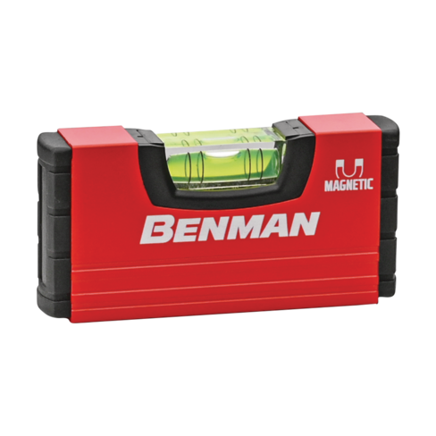 Benman Magnetic Pocket Level 10cm (1 Vial)