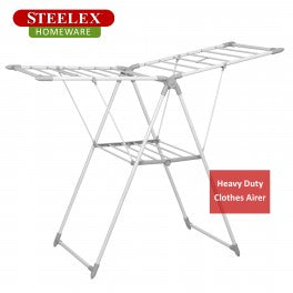 Steelex 8 Bar Winged Airer