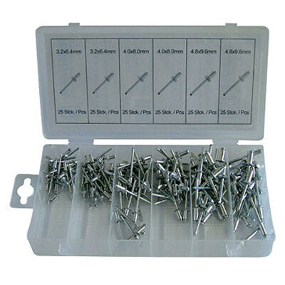 Normex 150pce Aluminium Rivet Assortment