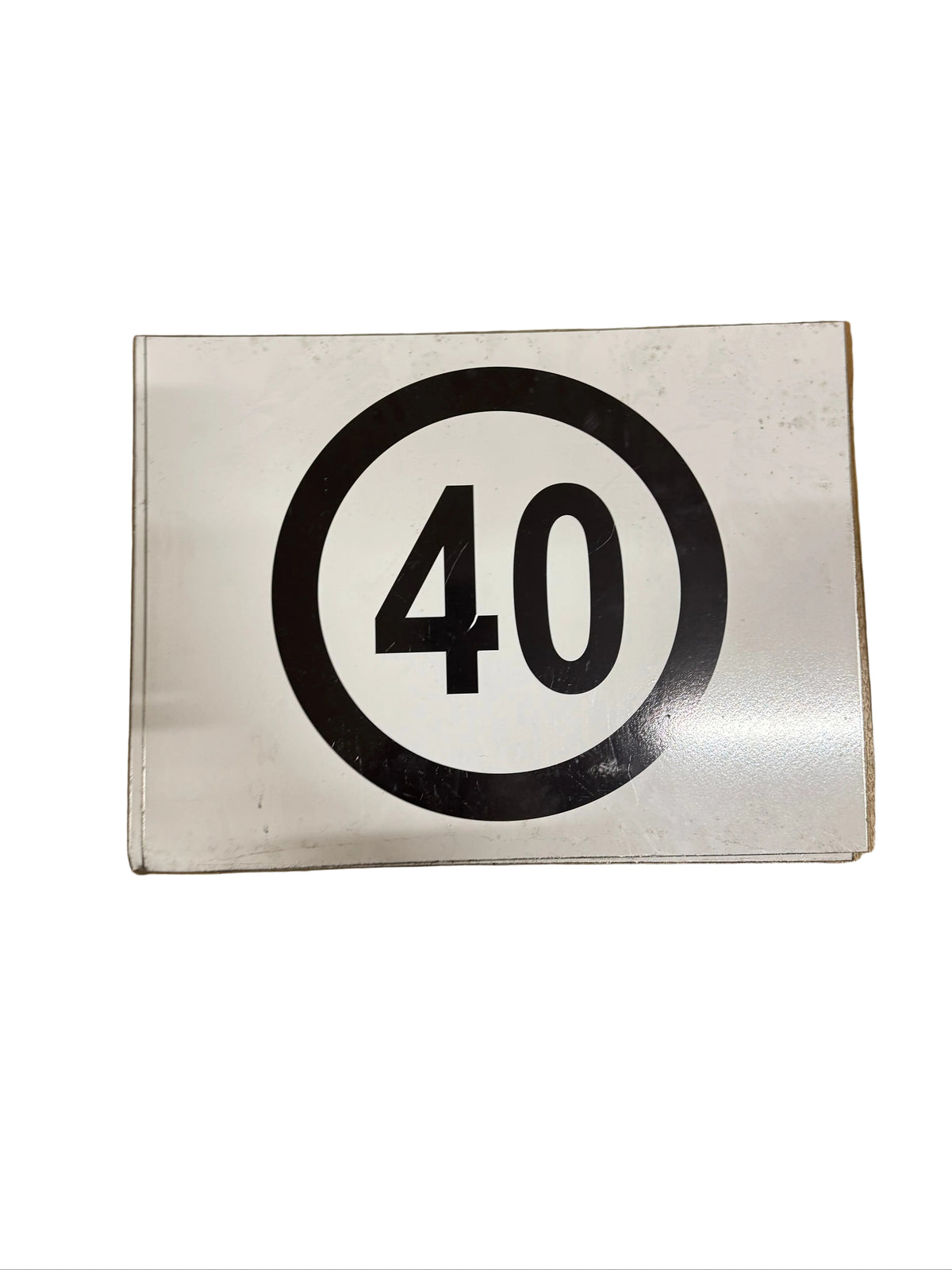 40 km/h Sign 300 x 400mm