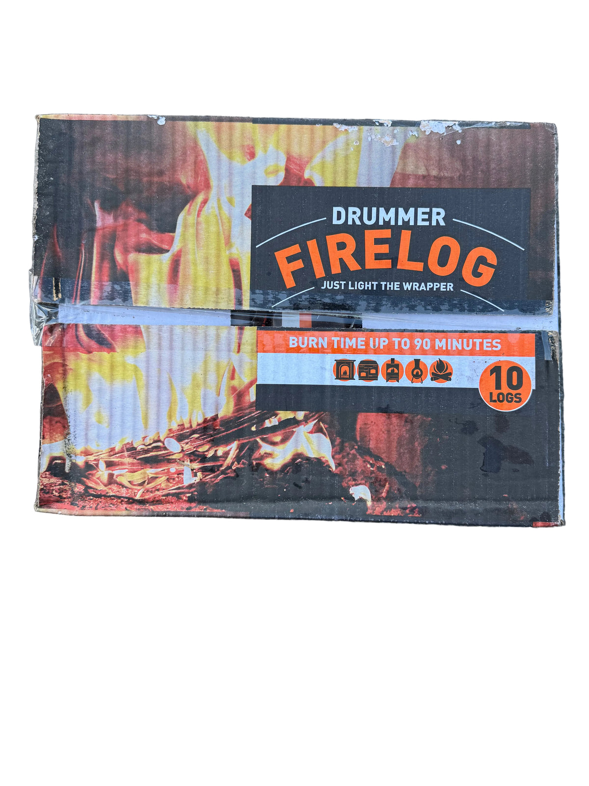 Drummer Fire Logs - Multiple Options