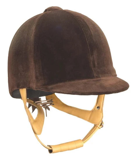 Champion CPX Showmaster Peaked Velvet Helmet