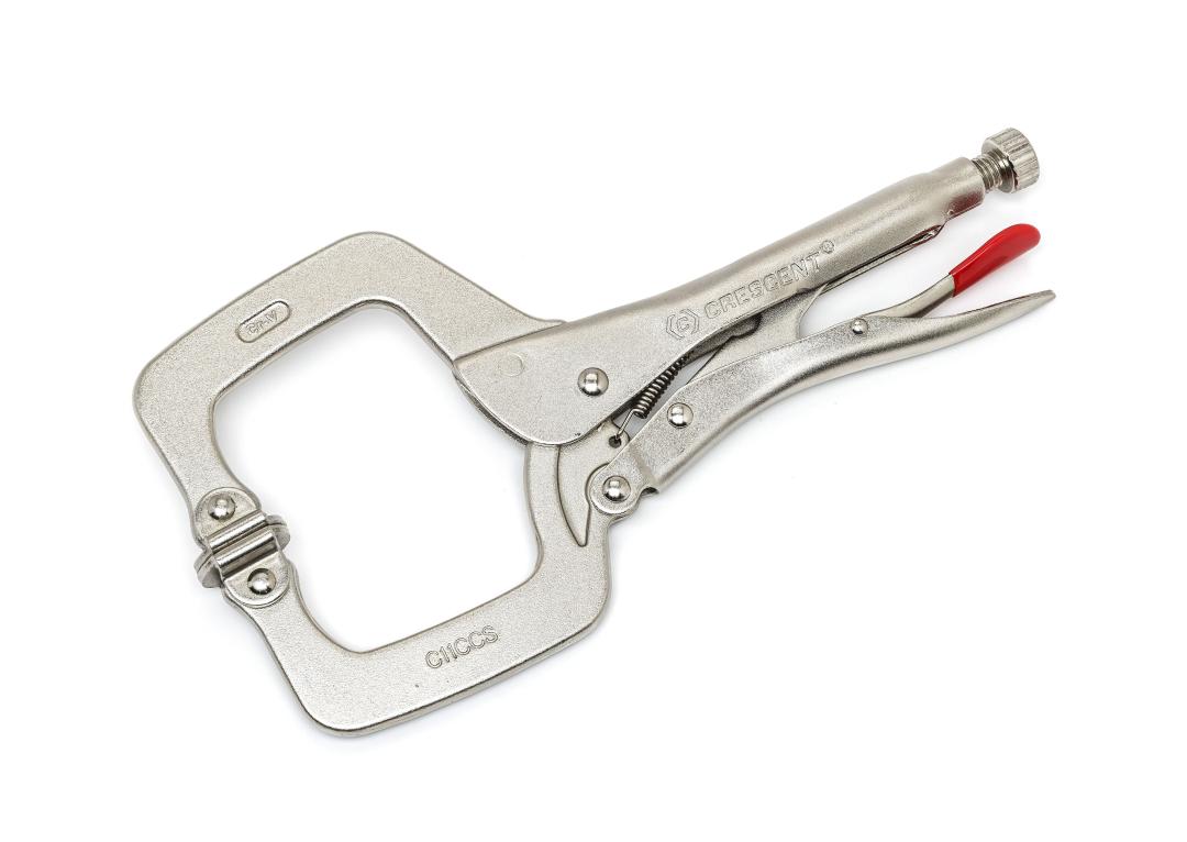 Toptul C-Clamp Locking Pliers with Swivel pads 11"
