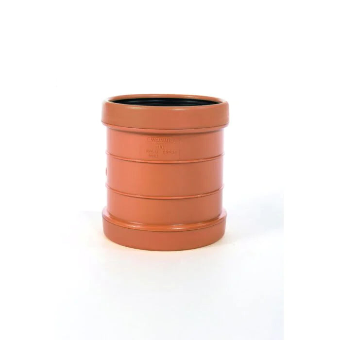 Wavin 6" Sewer Double Socket Coupler D6002