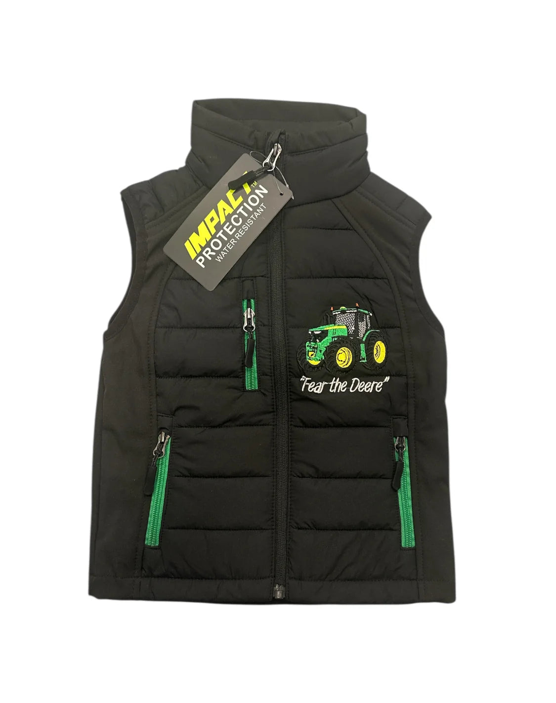 Impact Kids Ribbed Hybrid Gilet