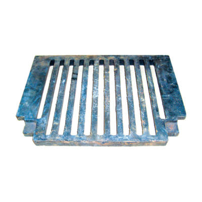 16" Inset Fire Grate Flat Front