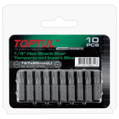 PZ3 25mm Screwdriver Bit Set 10 Piece
