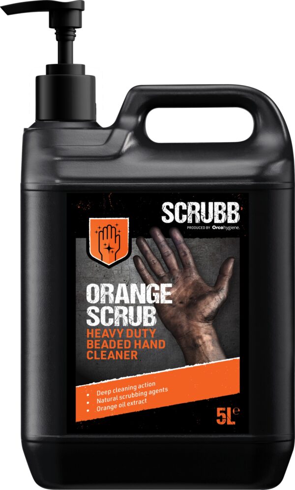 SCRUBB, Gel Hand Cleaner- 5L Pump Bottle