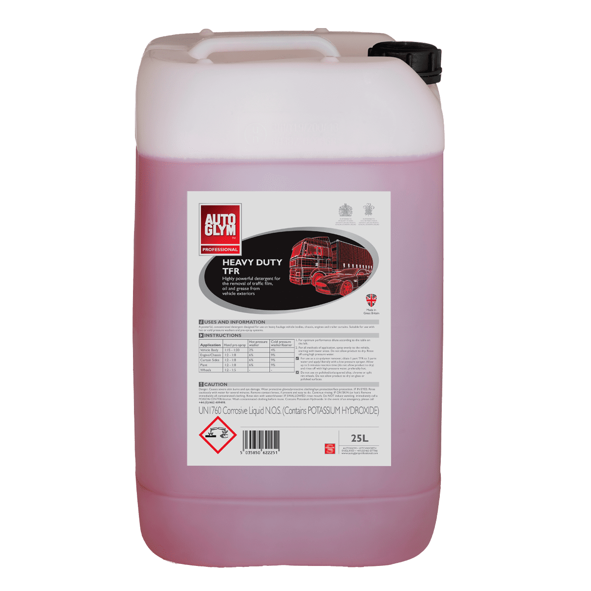 Autoglym Professional Heavy Duty TFR (Super Strength) 25L
