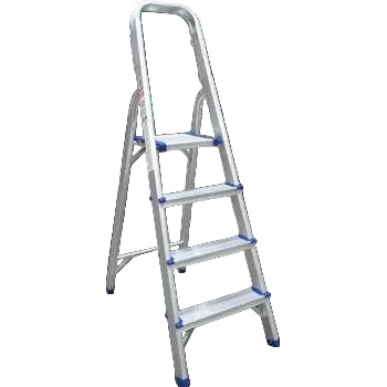 4 Tread Aluminium Step Ladder DIY