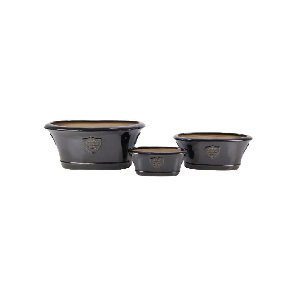 Lemonfield XEP Oval Planter Black