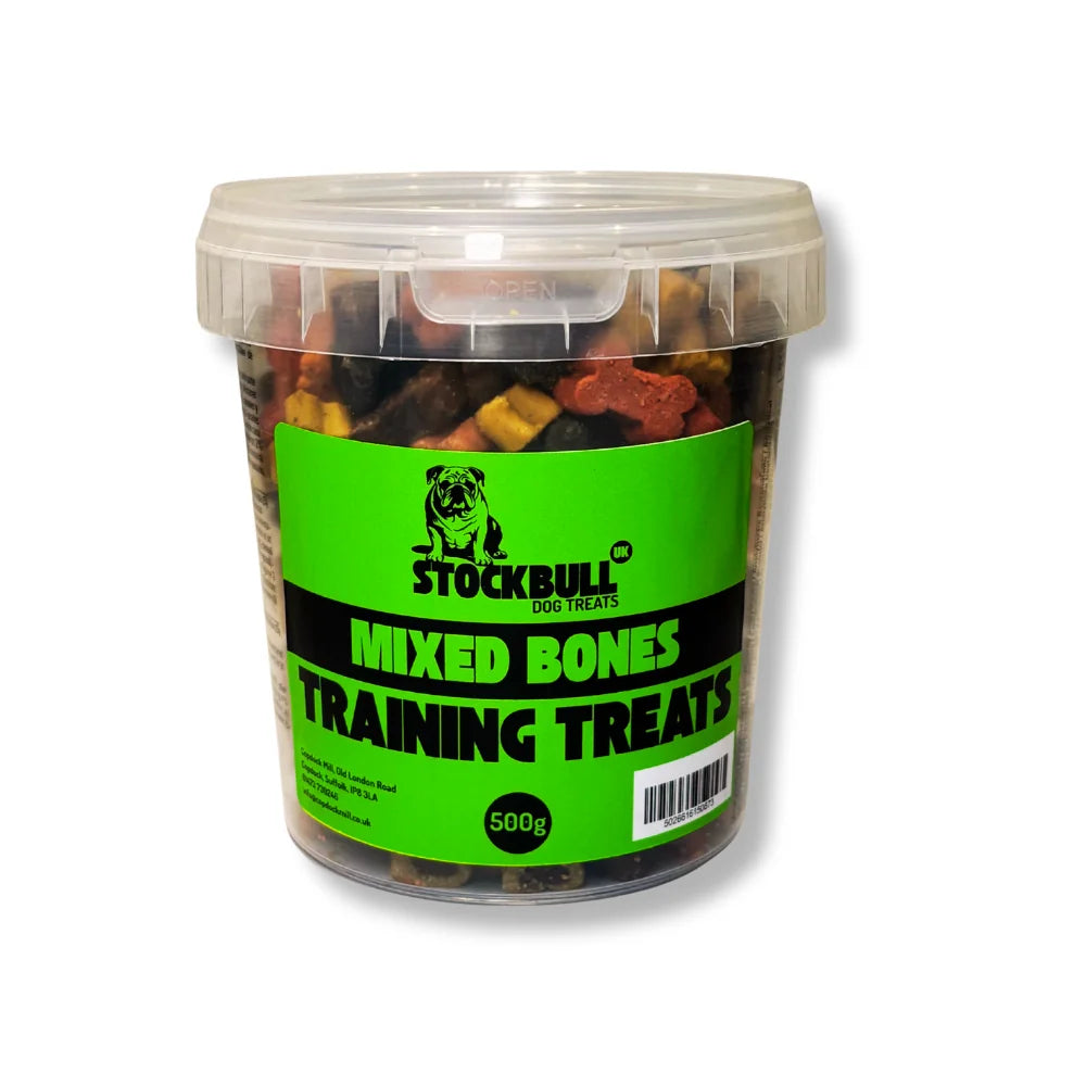 Stockbull Mixed Bone Training Treats 500g