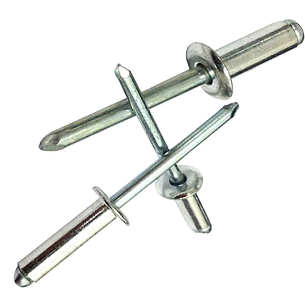 1/8" Long Pop Rivets 50 Pack