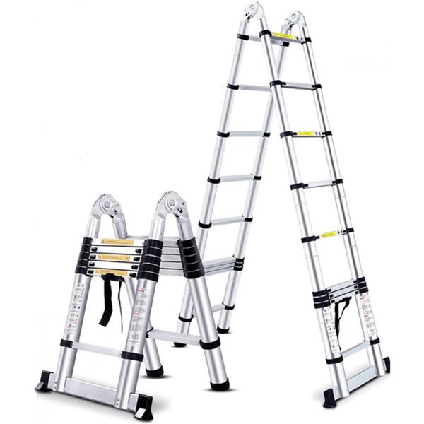 Protool Telescopic A-Frame Ladder 4.4m