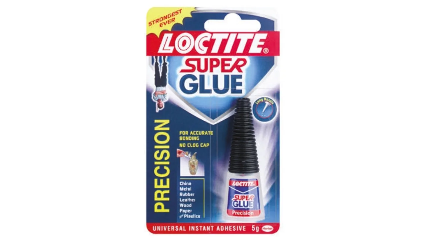 Loctite Superglue Precision Super Glue 5 g, Transparent