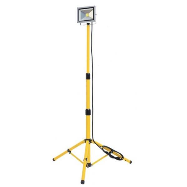 20w LED Dual Voltage Single Tripod Light