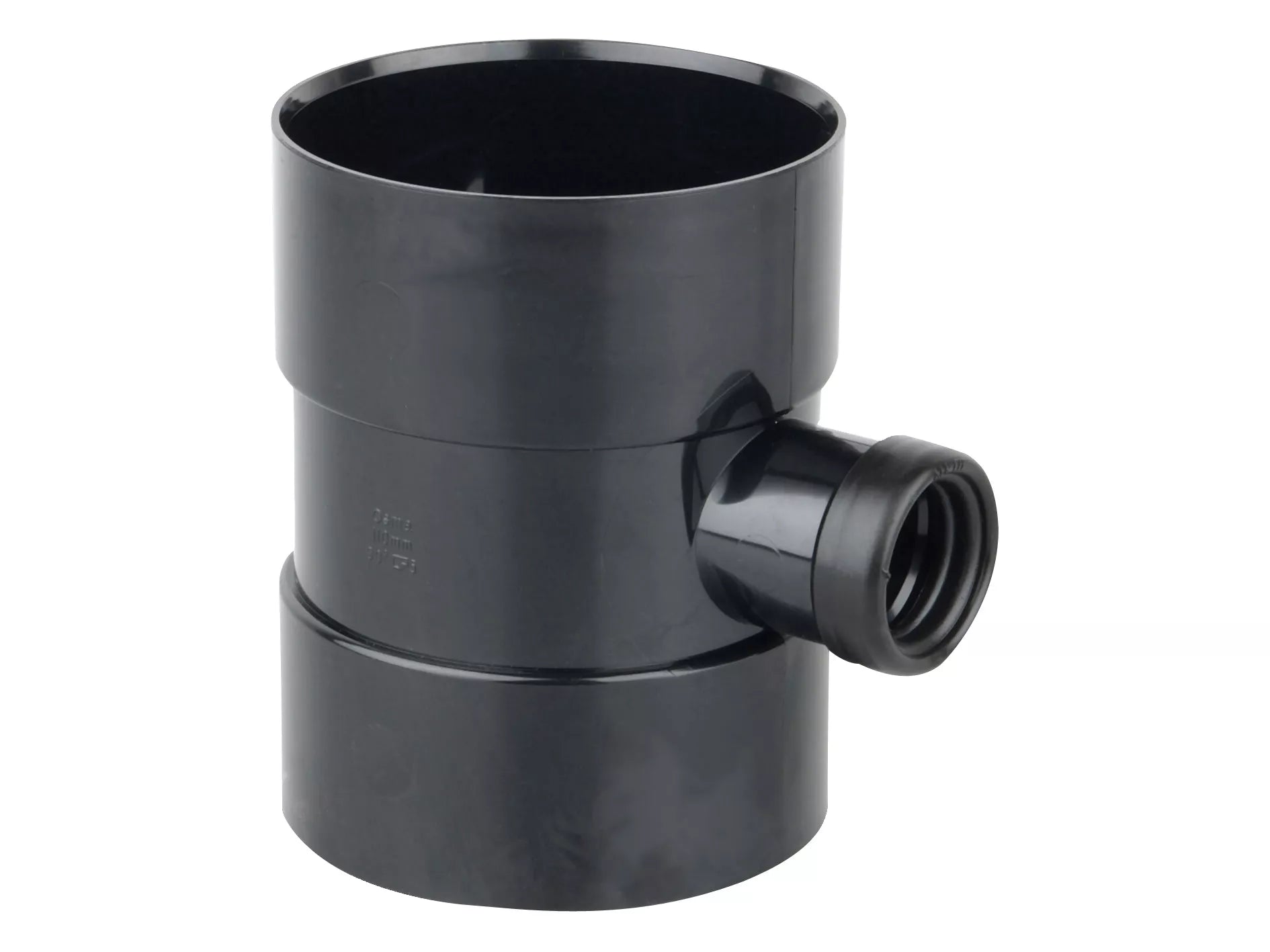 Wavin Soil D/Sw Bossed Pipe 110X32mm Black