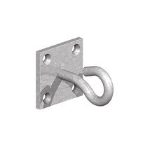 Birkdale Hooks On Plate 2" x 2" Galvanised