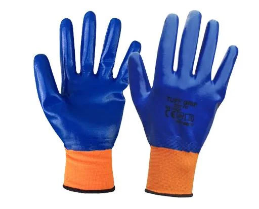 Tuff Grip Blue Dry Fit Gloves