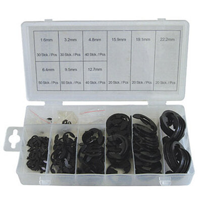 Normex 300pce E Clip Assortment Metric