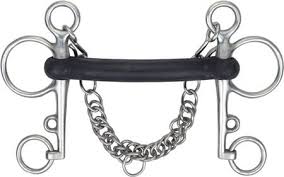 Shires Hard Rubber Pelham Bit 5.5