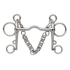 Shires Pelham Port Bit 5"