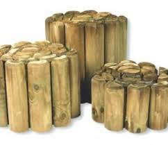 Log Rolls Timber Edging 1.8m