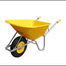 Builders Yellow Wheelbarrow