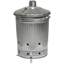 Galvanised Incinerator 75L