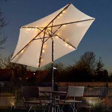 Smart Garden Parasol String Lights