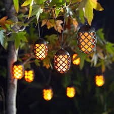 Smart Garden 10 Flaming Solare Solar String Lights