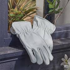 Briers Ultimate Lined Leather Gloves Cream