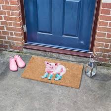 Smart Garden Pig in Wellies Décor Mat 75x45cm