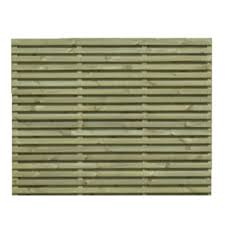 Panel Fence 6ft x 6ft Treated Green