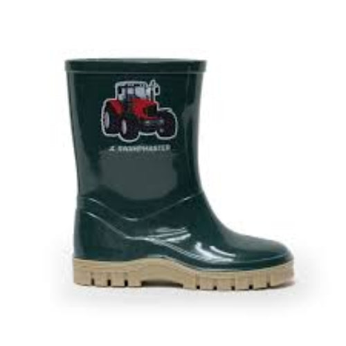 Swampmaster Junior Tractor Wellington Boot 100% Waterproof - Multiple Colours