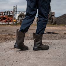 Xpert Invincible Safety Rigger Boots Brown