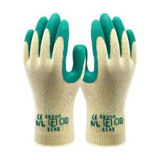 Safeline Green Grip Gloves X Large