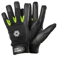 Tegera 517 Black Winter Lined Waterproof Gloves