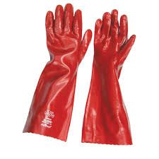 Safeline PVC Gauntlet Gloves – 45cm